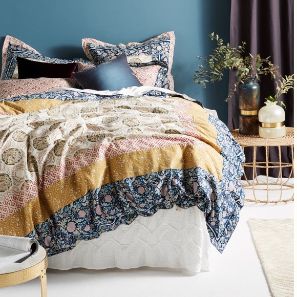 Anthropologie Other - Anthropologie King Size Duvet & Standard Shams